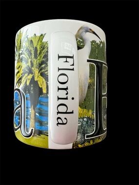 Americanware Florida 2007 Souvenir Ceramic Mug - large 18 oz